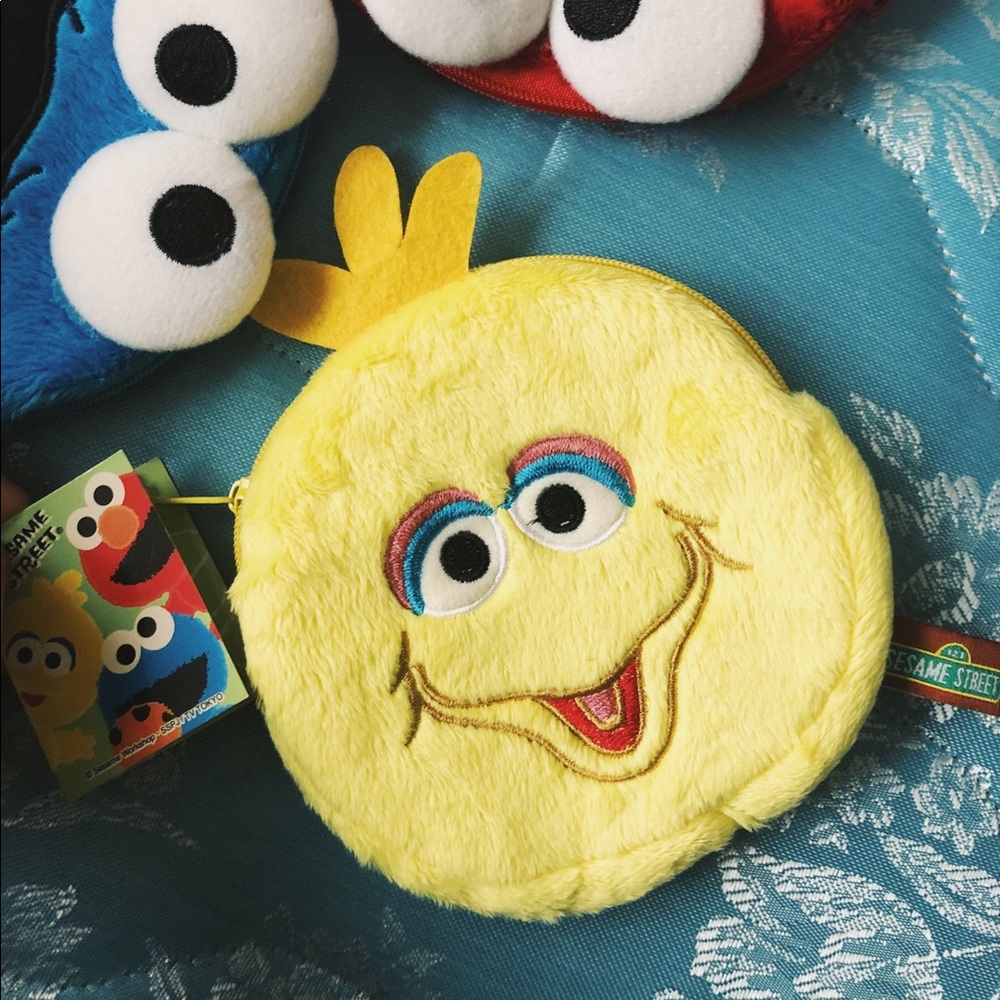 Big Bird coin purse